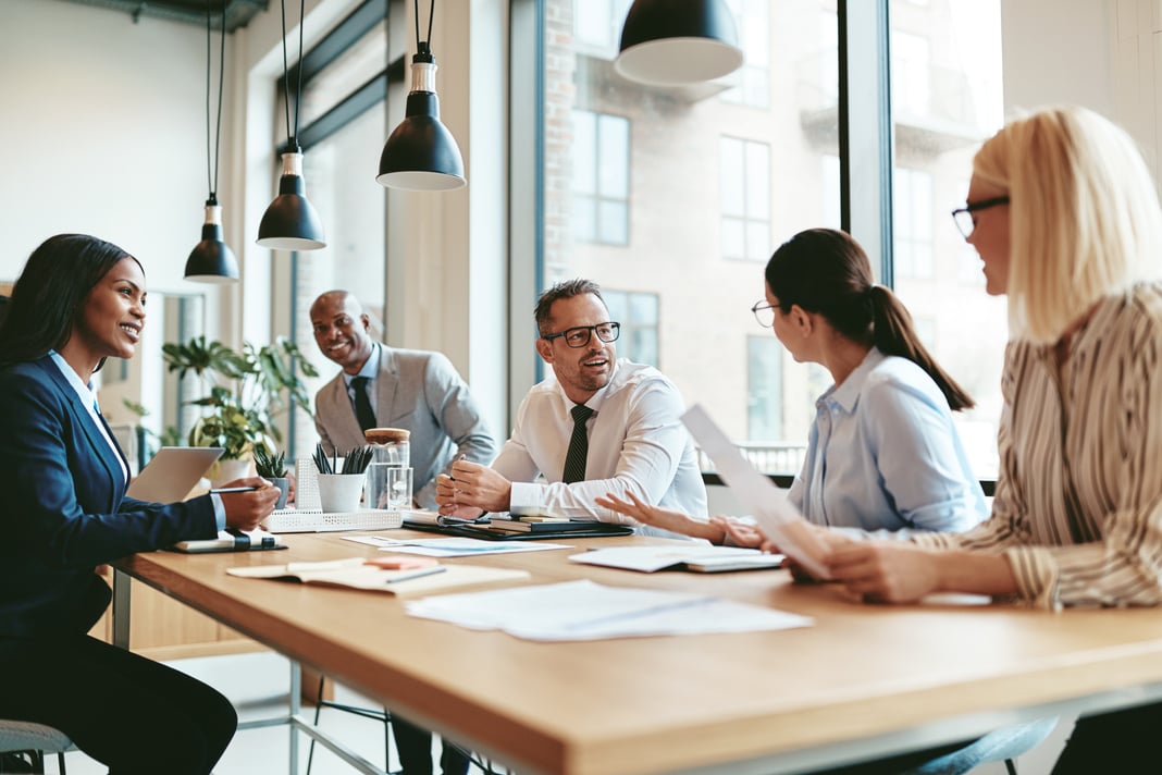 Business People in a Meeting 